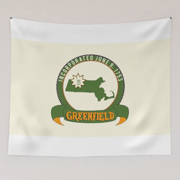Item preview, Greenfield Flag - Massachusetts Pioneer Valley Pride designed and sold by NTGUILTY.