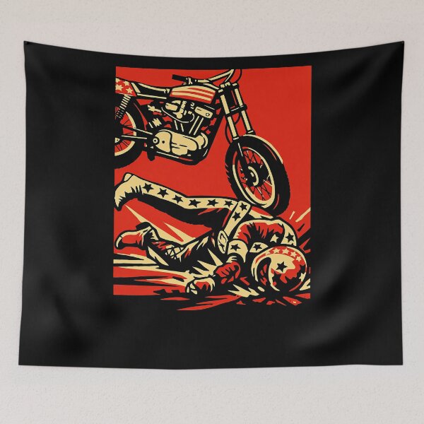 Item preview, knievel crashes designed and sold by unfamouzzz.