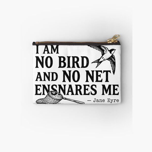 Item preview, I Am No Bird And No Net Ensnares Me Jane Eyre Swallow designed and sold by Fenay Designs.