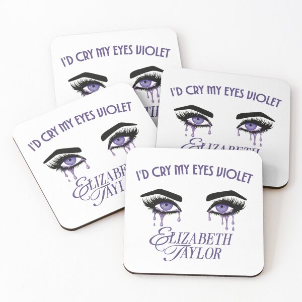 Item preview, i'd cry my eyes violet elizabeth taylor designed and sold by glendda.