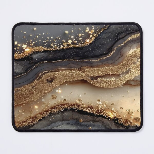 Item preview, Fractured Dark Basalt and Beige Quartz Pattern designed and sold by Nine Lives Studio.