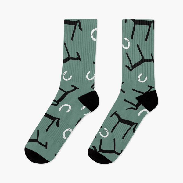 Item preview, Cute horse green seamless pattern designed and sold by SeamlessDsign.