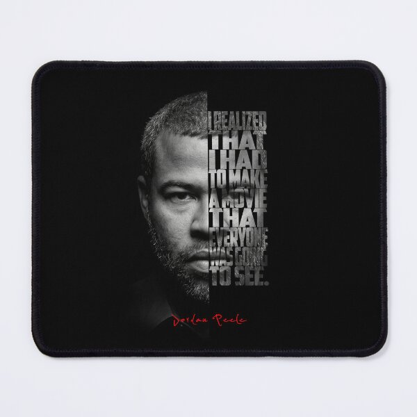Item preview, Jordan Peele Split Face Quote Poster designed and sold by Enea Kelo.