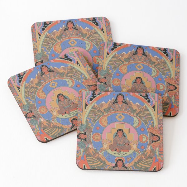 Item preview, Sacred Balance: Chakana, Puma and Pachamama designed and sold by HANANTI.