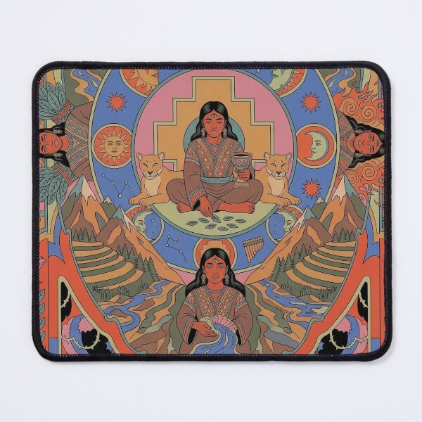 Item preview, Sacred Balance: Chakana, Puma and Pachamama designed and sold by HANANTI.