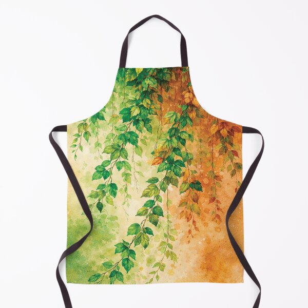 Item preview, Seasonal Vine Leaves in Soft Watercolor Style designed and sold by Gold Turtle Lina.