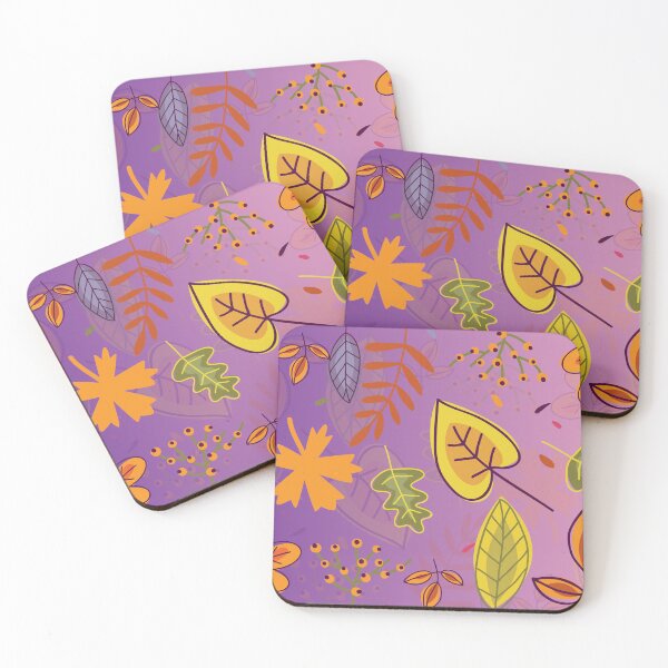 Item preview, Boho Colorful Leaves Pattern designed and sold by DativaDesings.