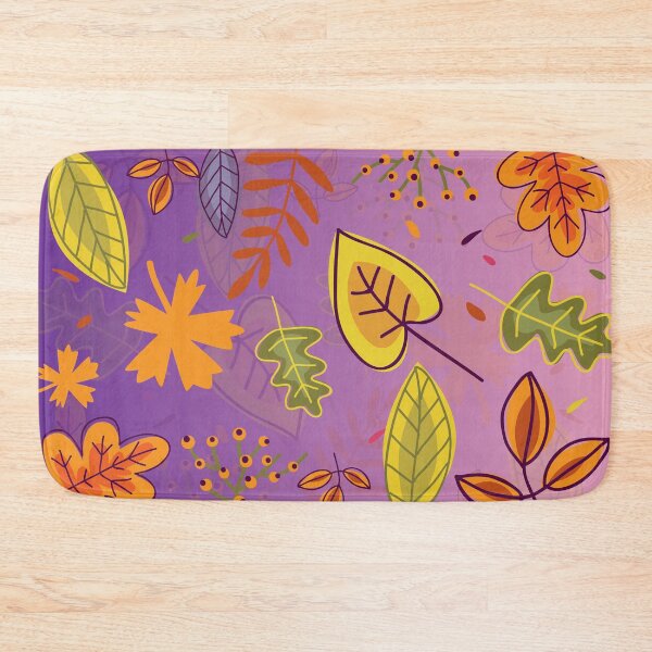 Item preview, Boho Colorful Leaves Pattern designed and sold by DativaDesings.