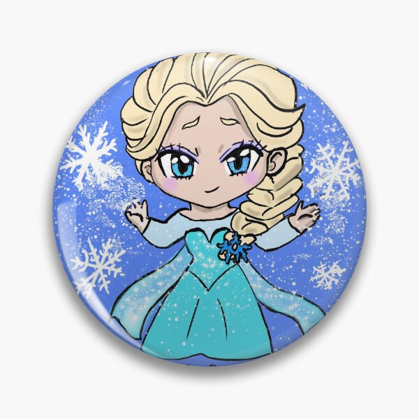 Item preview, elsa frozen chibi anime art designed and sold by harukabkdk.