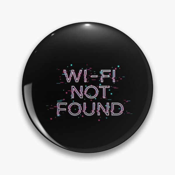 Artikelvorschau, WLAN nicht gefunden – Lustiges Design mit technischem Fehler entworfen und verkauft von trend-forge.