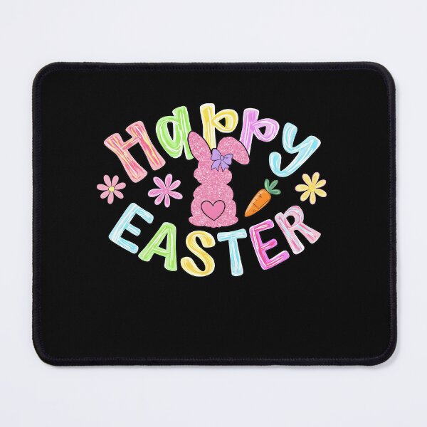 Item preview, Happy Easter Glitter Bunny designed and sold by KroghDs.