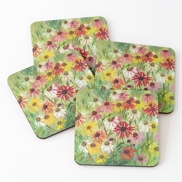 Item preview, Echinacea Canvas designed and sold by JurateArt-DK.