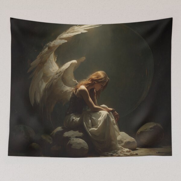 Item preview, The Weight of Fallen Grace designed and sold by oanaunciuleanu.