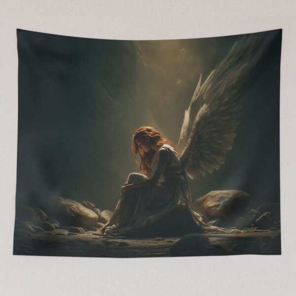 Item preview, The Weight of Fallen Grace designed and sold by oanaunciuleanu.