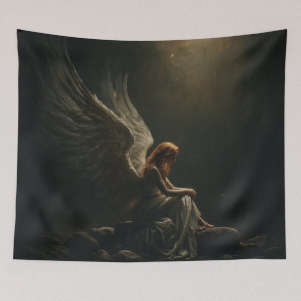 Item preview, The Weight of Fallen Grace designed and sold by oanaunciuleanu.