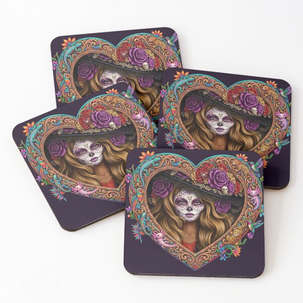 Item preview, Heart of the Alebrije: Catrina & spirit Animals designed and sold by KabronX.