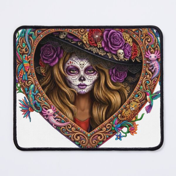 Item preview, Heart of the Alebrije: Catrina & spirit Animals designed and sold by KabronX.