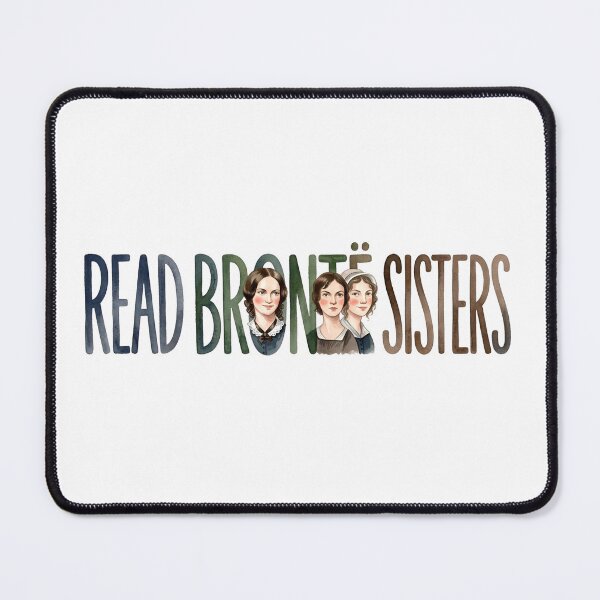 Item preview, Read Brontë Sisters Watercolor Literary Quote designed and sold by Fenay Designs.