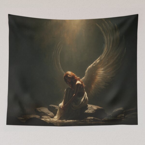 Item preview, The Weight of Fallen Grace designed and sold by oanaunciuleanu.
