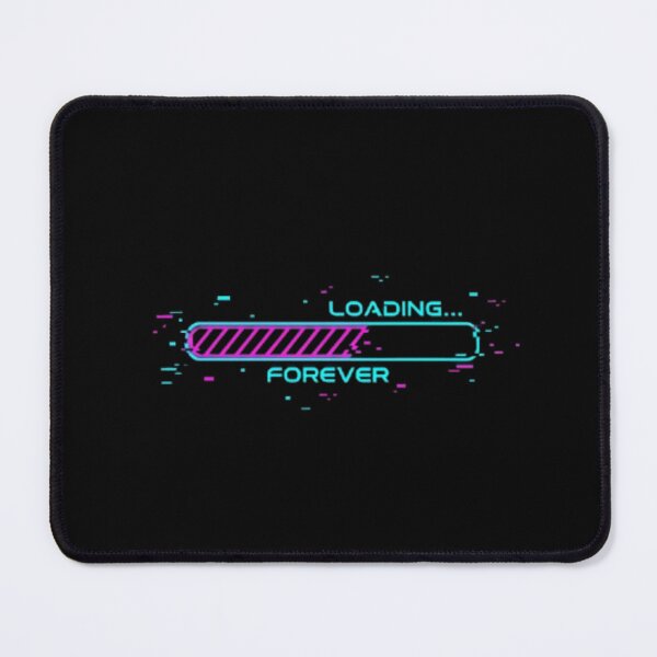 Item preview, Loading Forever – Funny Glitch Progress Bar Design designed and sold by trend-forge.