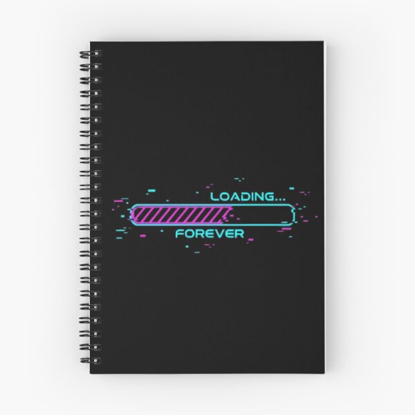 Item preview, Loading Forever – Funny Glitch Progress Bar Design designed and sold by trend-forge.