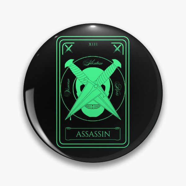 Item preview, RPG Class Tarot Card Assassin designed and sold by MattC_Design.