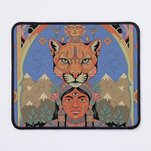 Item preview, The Great Andean Shaman in a Psychedelic Trance designed and sold by HANANTI.