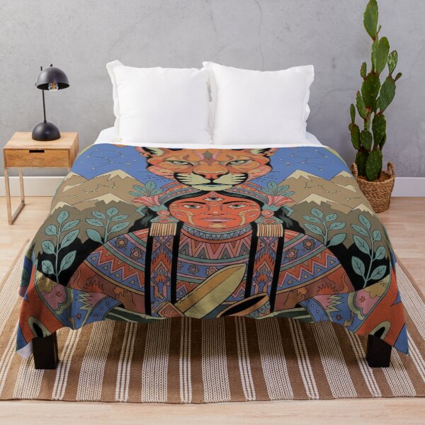 Item preview, The Great Andean Shaman in a Psychedelic Trance designed and sold by HANANTI.
