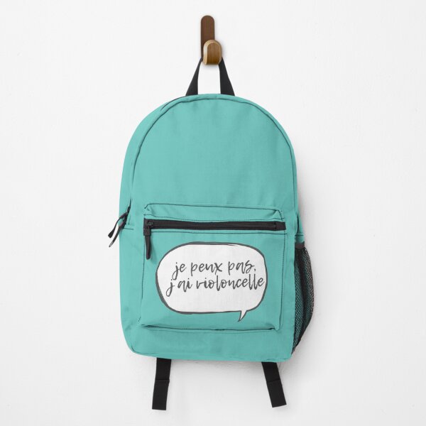Item preview, "I can't, I have cello" - turquoise designed and sold by Standing ovation.