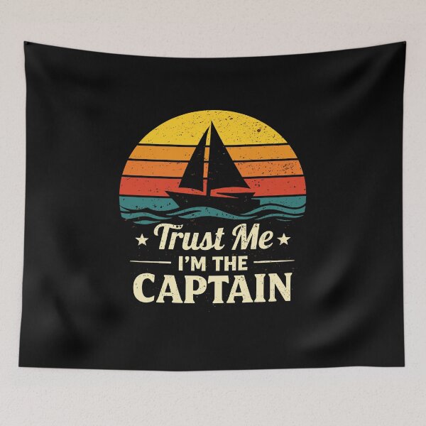 Item preview, Trust Me, I’m the Captain designed and sold by aipolohu.