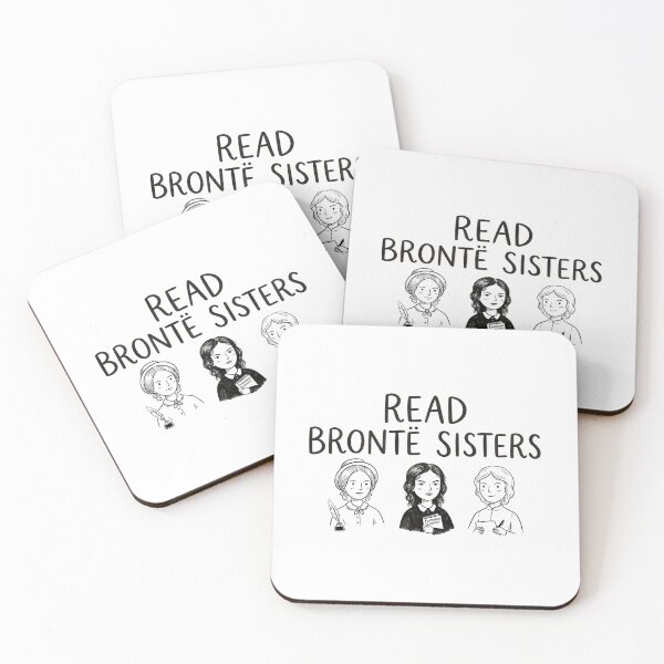 Item preview, Read Brontë Sisters Classic Authors Literary Portrait designed and sold by Fenay Designs.