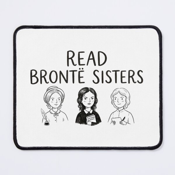 Item preview, Read Brontë Sisters Classic Authors Literary Portrait designed and sold by Fenay Designs.