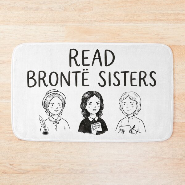 Item preview, Read Brontë Sisters Classic Authors Literary Portrait designed and sold by Fenay Designs.