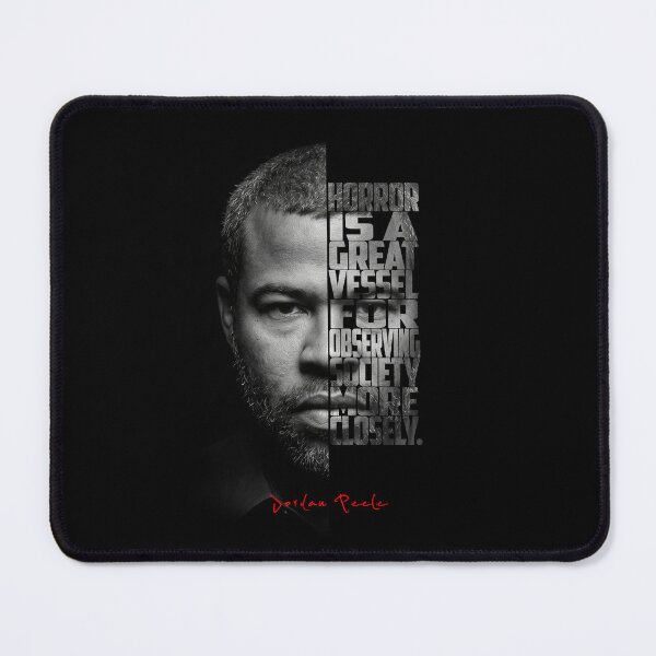 Item preview, Jordan Peele Split Face Quote Poster designed and sold by Enea Kelo.
