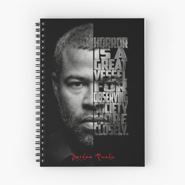 Item preview, Jordan Peele Split Face Quote Poster designed and sold by Enea Kelo.