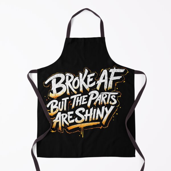 Item preview, Broke AF But The Parts Are Shiny Funny Car Enthusiast Racing designed and sold by CarantinedChaos.
