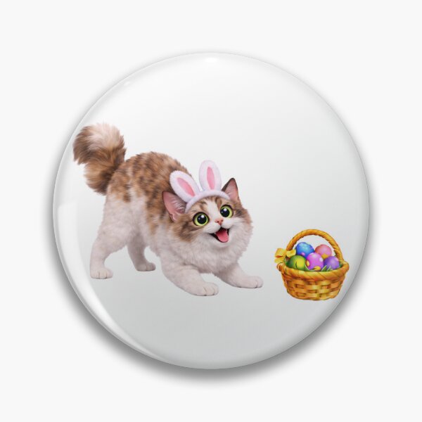 Item preview, Easter Ragamuffin Cat designed and sold by Sillytoe.