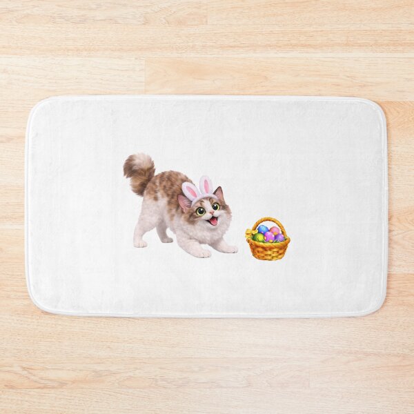 Item preview, Easter Ragamuffin Cat designed and sold by Sillytoe.