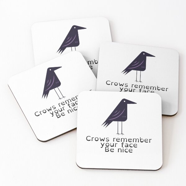 Item preview, Crows Remember your Face - Funny Crow Shirt for Bird Lovers and Corvid Fans designed and sold by Shel13X.