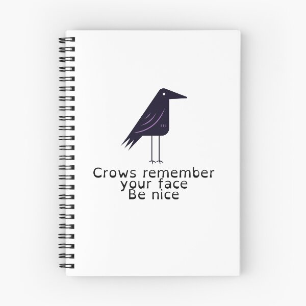 Item preview, Crows Remember your Face - Funny Crow Shirt for Bird Lovers and Corvid Fans designed and sold by Shel13X.