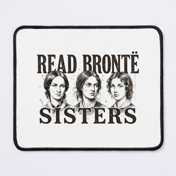 Item preview, Read Brontë Sisters Vintage Engraving Literature Art designed and sold by Fenay Designs.