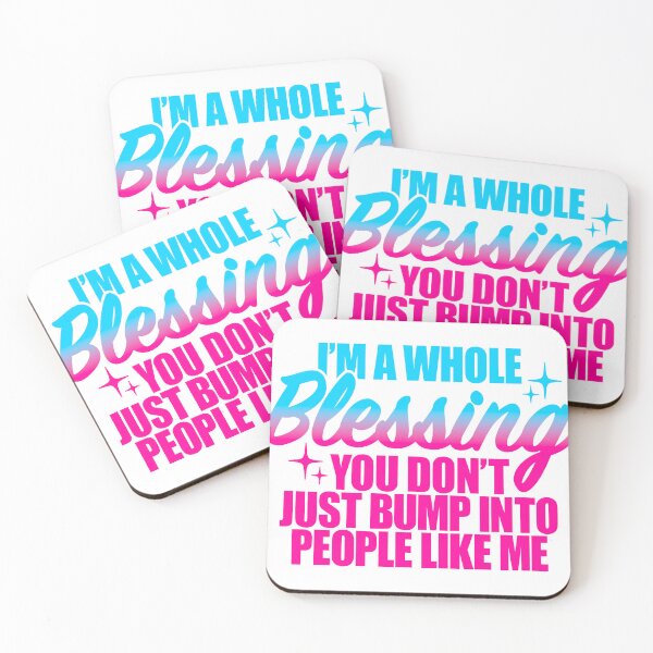 Item preview,  I'm a Whole Blessing Pink designed and sold by expressiveware.