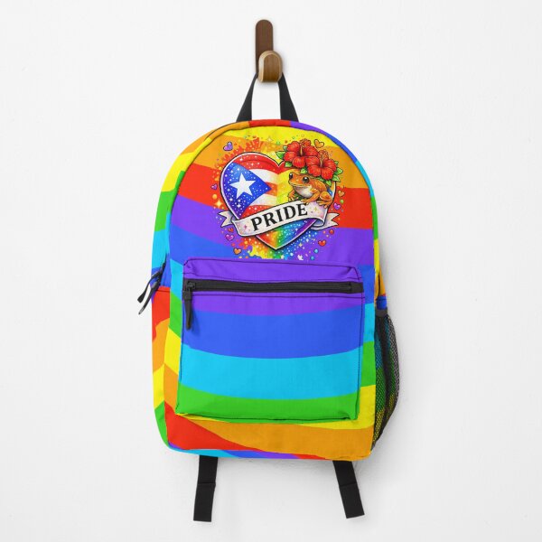 Item preview, Puerto Rican Pride Coquí – LGBTQ Boricua Pride Heart designed and sold by Miranda designs ink.