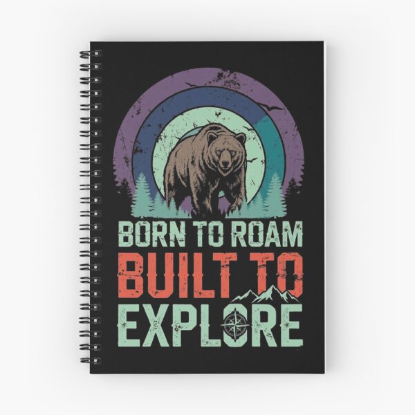 Item preview, Born to Roam – Wilderness Bear Design designed and sold by Dogandesighn.