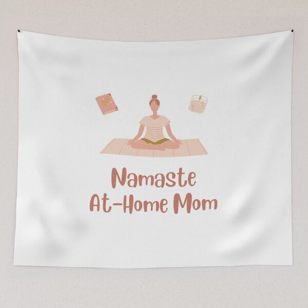 Item preview, Namaste At Home Mom Gift For Yoga Mom designed and sold by ZunoTees.