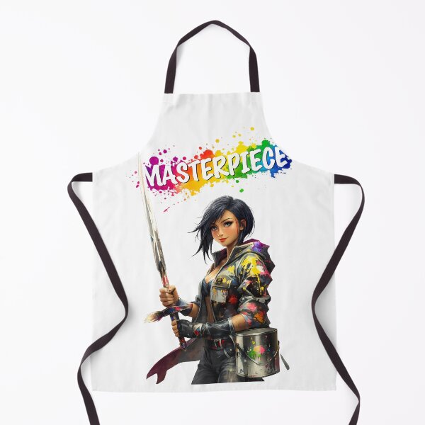 Item preview, Masterpiece Painter Girl – Color Splash Art Warrior Streetwear Design designed and sold by etuvibes.