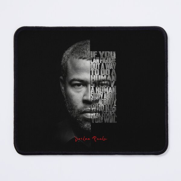 Item preview, Jordan Peele Split Face Quote Poster designed and sold by Enea Kelo.