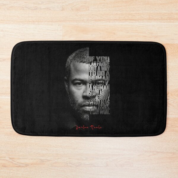Item preview, Jordan Peele Split Face Quote Poster designed and sold by Enea Kelo.