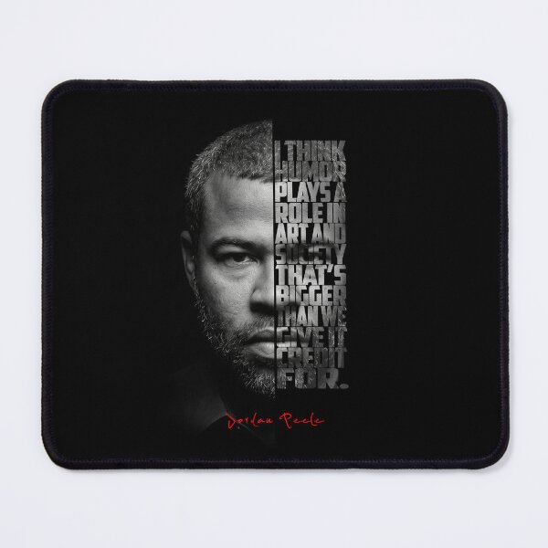 Item preview, Jordan Peele Split Face Quote Poster designed and sold by Enea Kelo.