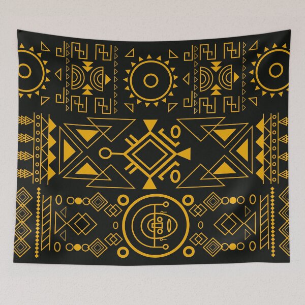 Item preview, Ancient Egyptian Symbols Pattern designed and sold by DativaDesings.